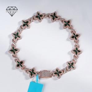 Simple Diamond Bracelet Iced Out Bangle Lab Grown